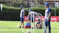 Así fue la primera práctica de la UC bajo el mando de Quinteros