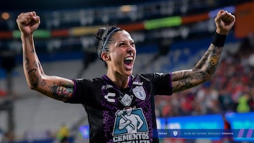 Jenni roza la gloria con el Pachuca