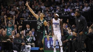 Jayson Tatum est&aacute; brillando en su primer a&ntilde;o en la NBA con los Boston Celtics. 