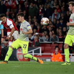 Alexis Sánchez volvió a marcar después de 84 días