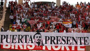 Homenaje a Antonio Puerta tras su fallecimiento.