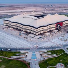 El estadio Al Bayt, listo para ser inaugurado en unos meses