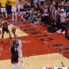 El triplazo ganador de Ibaka a 30" para elevar la racha a 12