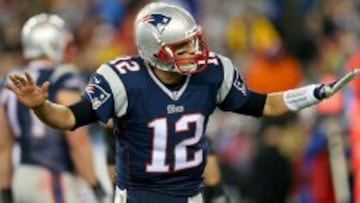 Tom Brady con su n&ordm; 12 