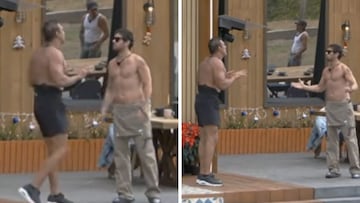 Así fue la pelea de El Patrón y Eleazar Gómez en La Granja VIP 2025