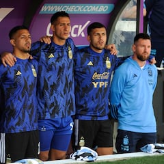 The reason why Messi was allowed on Argentina’s bench against Bolivia despite not being in the squad