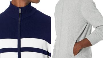 Jersey b¨¢sico de punto y con cuello alto para hombre de Amazon Essentials
