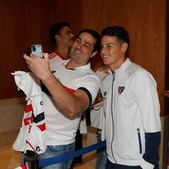 Hinchas de Sao Paulo quieren a James de titular ante Inter de Limeira