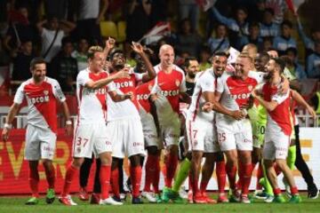 Mónaco y Falcao celebran: ¡Campeones de Francia!