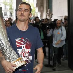 Gil Marín se vio con Griezmann para intentar convencerle