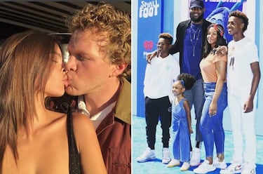 El guiño de Emily Ratajkowski a Lebron James tras verle jugar con los Lakers