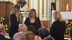 Alejandra Rubio, Terelu Campos y Carmen Borrego durante el funeral por María Teresa Campos en la Iglesia de San Pablo, a 11 de septiembre de 2023, en Málaga (Andalucía, España)
MISA;FUNERAL;GENTE
Fredy Torra / Europa Press
11/09/2023