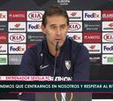 Lopetegui: "Tenemos que centrarnos y respetar al rival"