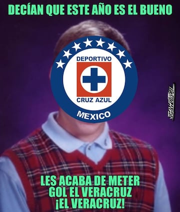 Los mejores memes del Veracruz - Cruz Azul