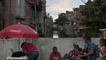 Favela Mar&eacute; en R&iacute;o de Janeiro
 