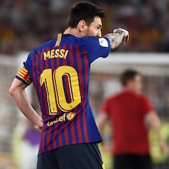 Leo Messi: 35 finales jugadas, 11 perdidas y 31 goles