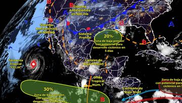 Tormenta tropical Celia: a qué estados afecta y medidas