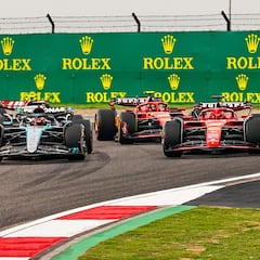 La defensa de Leclerc sobre Sainz en la salida regaló dos puestos