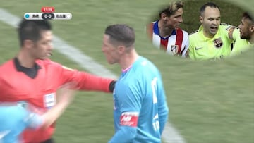 Torres loses his rag with the ref as Sagan Tosu are thrashed 0-4