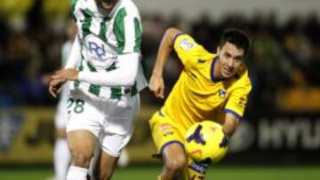 Fran Cruz, ante el Alcorcón.
