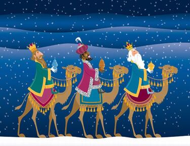 ¿De dónde vienen los tres Reyes Magos y cómo se llaman?