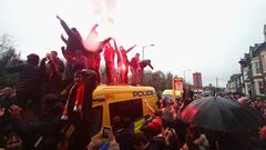 Liverpool-Roma: el monumental partido de Salah, los goles, Anfield...todo en imágenes