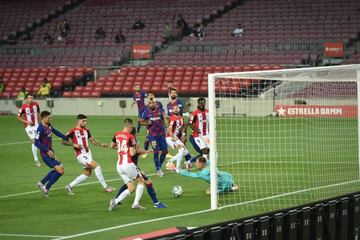 Imagen del gol de Rakitic contra el Athletic.