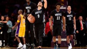 Un Ricky Rubio genial (28+14) amarga el récord de Kobe