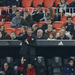 Marcelino: "No es para sentirse satisfecho de lo que hicimos"