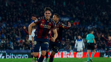 27/02/26 PARTIDO PRIMERA DIVISION JORNADA 26
LEVANTE - ALAVES
PRIMER GOL CARLOS ESPI 1-0 ALEGRIA