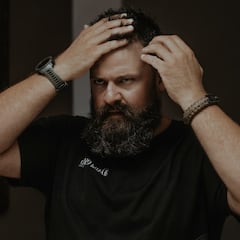 Este polvo cubrecanas es muy fácil de usar y resistente al agua