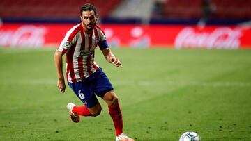Koke durante el partido contra el Betis.