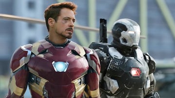 Iron Man junto a Mquina de Guerra.