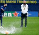 El Villarreal-Maccabi Tel Aviv se retrasó por la lluvia