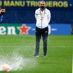 El Villarreal-Maccabi Tel Aviv se retrasó por la lluvia