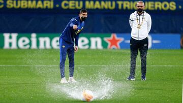 El Villarreal-Maccabi Tel Aviv se retrasó por la lluvia