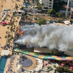 El Rollo de Acapulco reportó incendio en plena semana santa