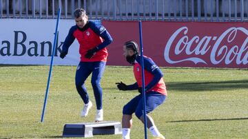 05/01/24 ENTRENAMIENTO ATLETICO DE MADRID
CORREA - MEMPHIS DEPAY