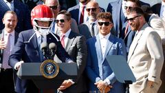 Although they have won four Super Bowls, this is only the second time that the Kansas City Chiefs have been honoured at the White House.