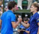 Goffin, en semifinales tras derrotar a Gilles Simon