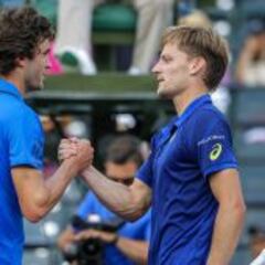 Goffin, en semifinales tras derrotar a Gilles Simon