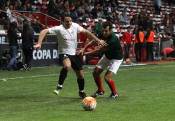 Este viernes se celebró el duelo entre Leyendas de la selección mexicana y las leyendas de la Liga de España. Aquí las mejores imágenes.