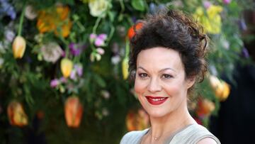 FILE - 16 APRIL 2021: Actress Actor Helen McCrory, 52, has died after battling with cancer. LONDON, ENGLAND - APRIL 13:  Actress Helen McCrory attends the UK premiere of &quot;A Little Chaos&quot; at ODEON Kensington on April 13, 2015 in London, England. 