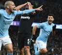 David Silva alargó la gran racha del City de Claudio Bravo