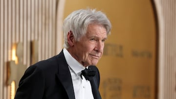 Harrison Ford attends the 31st Screen Actors Guild Awards, in Los Angeles, California, U.S., February 23, 2025. REUTERS/Mario Anzuoni