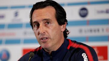 Emery confirma la discusión Neymar-Cavani tras el partido