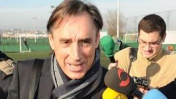 Miguel Ángel Portugal se despidió hoy como técncio del Racing.