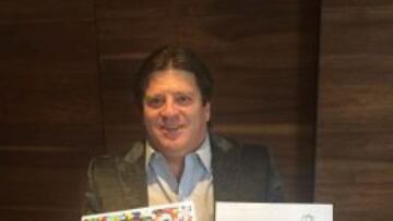 Miguel Herrera, en contra de la violencia.