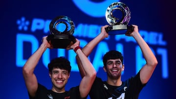 Tapia y Coello levantan el título de campeones del Dubái P1.