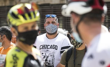 Regresó el ciclismo. Así fue la primera emocionante etapa de la Vuelta a Burgos 
